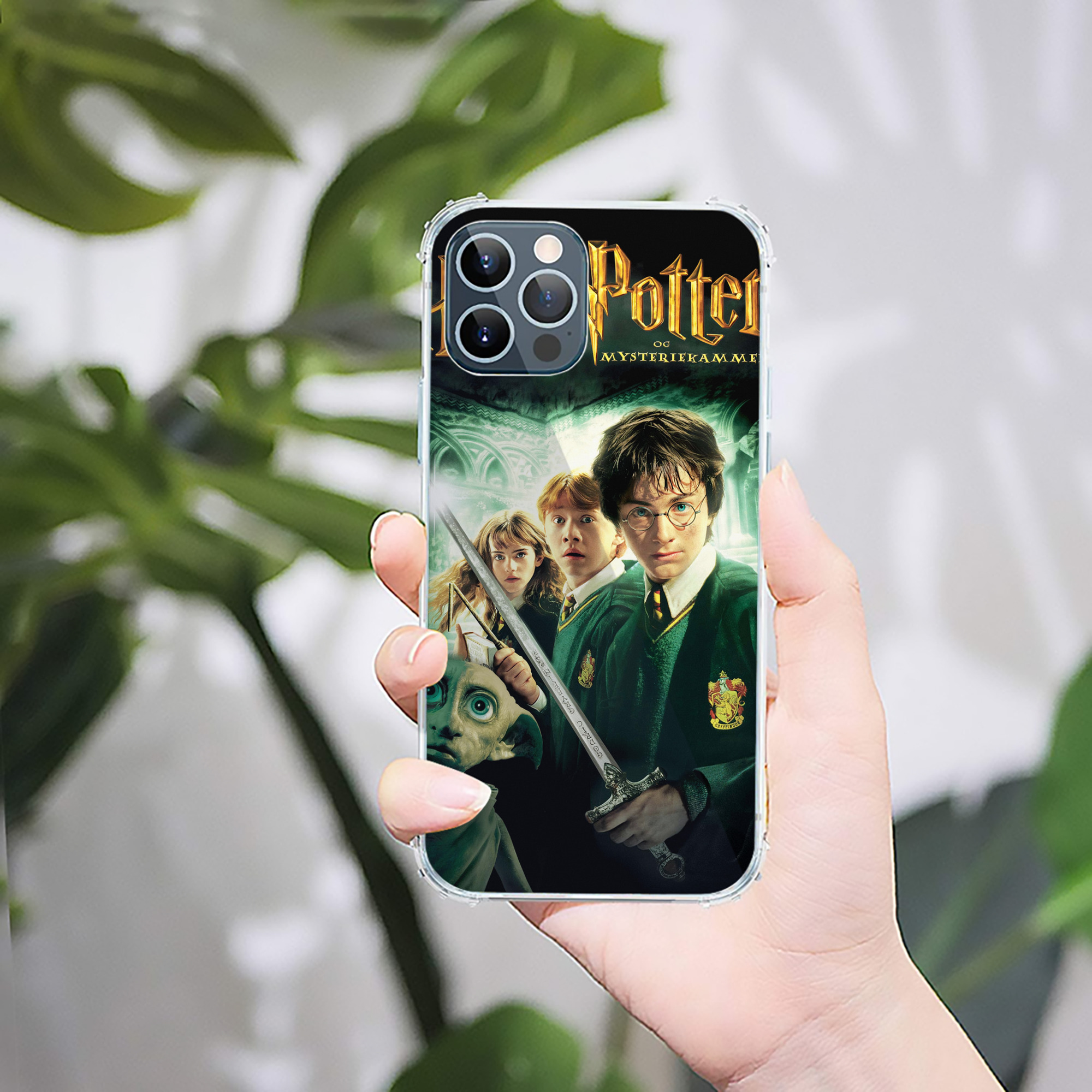 （画像用） Harry Potter ハリー・ポッターシリーズ 【iPhone 12シリーズ対応】透明スマホケース（クリアソフトケース）